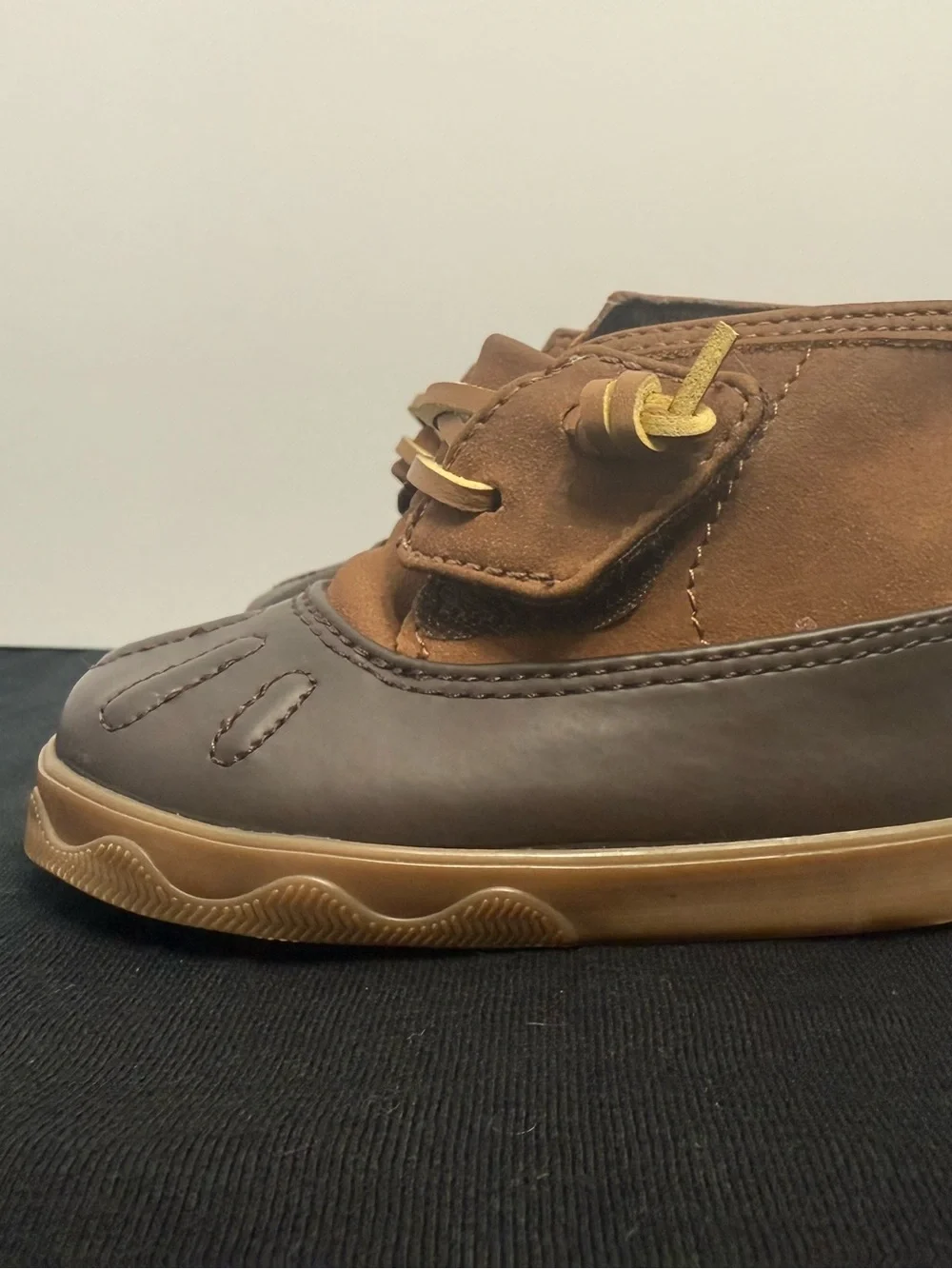 Sperry Kids Brown & Tan Duck Boots